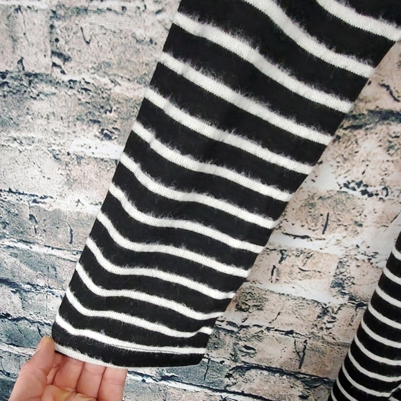 Hye Park and Lune | Stacy Black White Stripe Dress - Picture 4 of 8